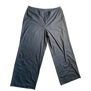 Lane Bryant Gray Straight Pants - Size 18 ***